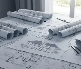 도면 제작중인 일러스트