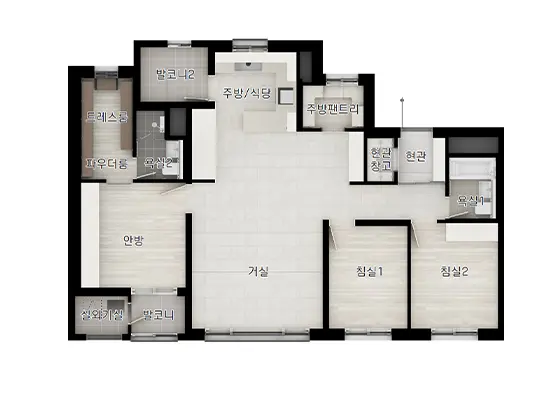 75타입의 구조입니다